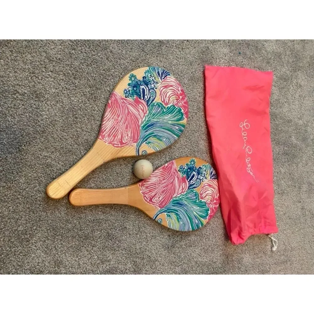 Lilly‎ pulitzer paddle ball beach set